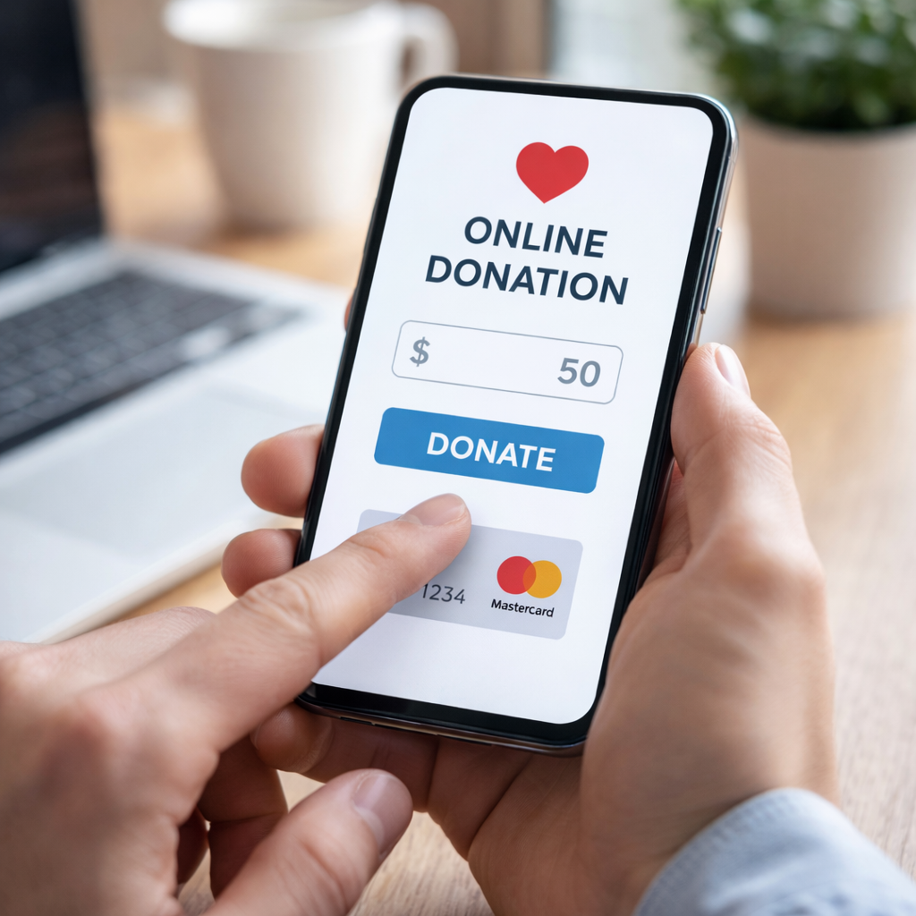 ONLINE DONATION BANNER